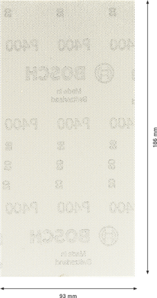 <!-- language missing --> Bosch EXPERT M480 砂光網片 93x186mm G 400。